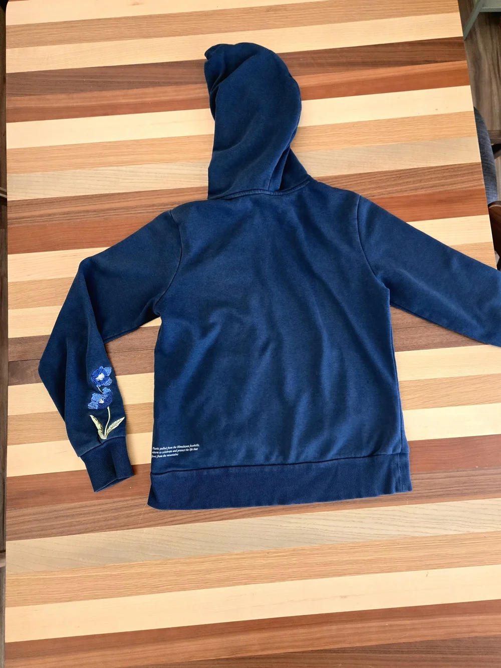 The North Face Women's Himalayan Bottle Source Blue Drawstring Hoodie Size XS